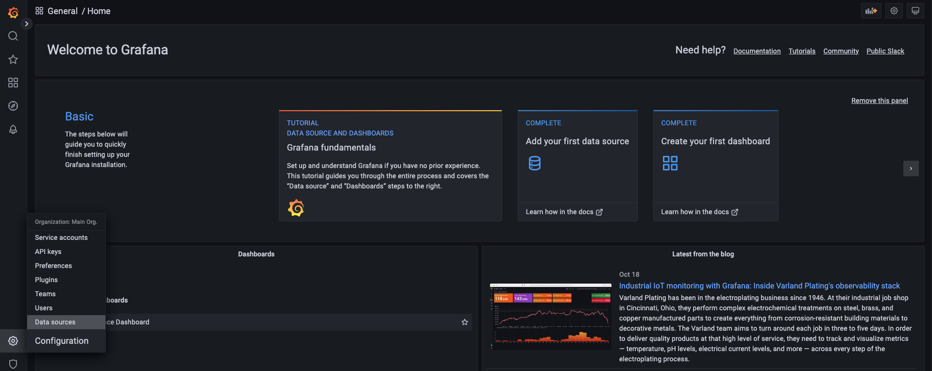 grafana-dashboard